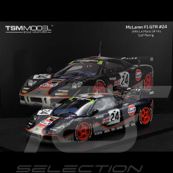 McLaren F1 GTR n° 24 Gulf Racing 4. 24h Le Mans 1995 1/12 TSM Models TSM120014