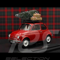 Fiat 500 L 1968 Christmas Tree Red 1/18 Norev 187779