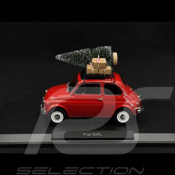 Fiat 500 L 1968 Christmas Tree Red 1/18 Norev 187779