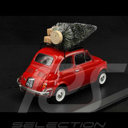 Fiat 500 L 1968 Christmas Tree Red 1/18 Norev 187779