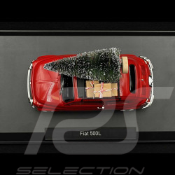 Fiat 500 L 1968 Christmas Tree Red 1/18 Norev 187779