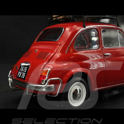 Fiat 500 L 1968 Christmas Tree Red 1/18 Norev 187779