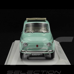 Cadeau de Naissance Fiat 500 L 1968 Bleu Pastel 1/18 Norev 187777