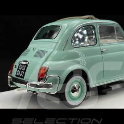 Cadeau de Naissance Fiat 500 L 1968 Bleu Pastel 1/18 Norev 187777