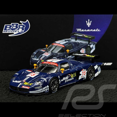 Maserati MC12 Competizione n° 15 4. 24h Spa 2008 1/64 BBR Models BBRDIE6424