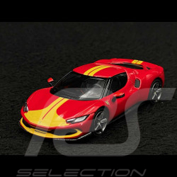 Ferrari 296 GTB Assetto Fiorano 2023 Red 1/64 BBR Models BBRFER64002