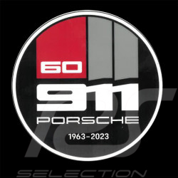 Porsche 911 Sticker 60 years 1963 - 2023 for the inside of glasses