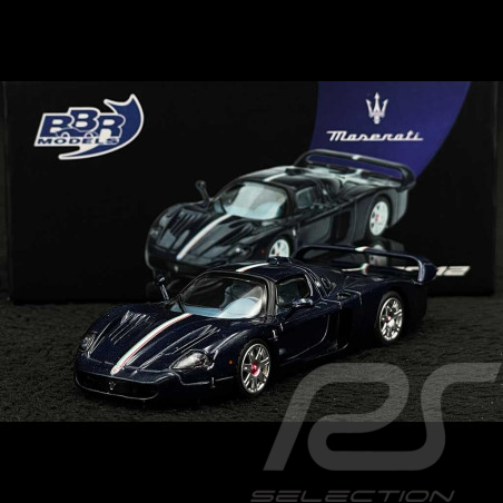 Maserati MC12 2008 Bleu Stradale 1/64 BBR Models BBRDIE6416