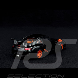 Porsche 911 GT3 RS Typ 997 2010 Spielzeug Reibung Schwarz 1/36 Kinsmart 61175