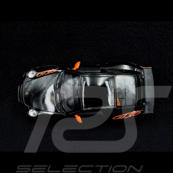 Porsche 911 GT3 RS Typ 997 2010 Spielzeug Reibung Schwarz 1/36 Kinsmart 61175