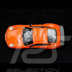 Porsche 911 GT3 RS Typ 997 2010 Spielzeug Reibung Orange 1/36 Kinsmart 61175