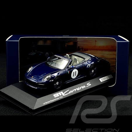 Porsche 911 Carrera S Typ 992 Panamerica n° 1 2023 Enzianblau 1/43 Spark WAP0200460SCAR