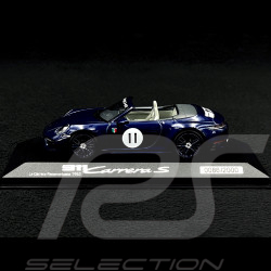 Porsche 911 Carrera S Type 992 Panamerica n° 1 2023 Bleu Gentiane 1/43 Spark WAP0200460SCAR