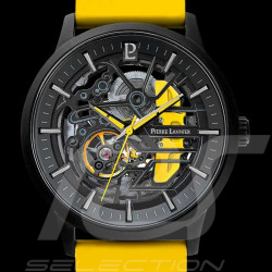 Montre automatique Pierre Lannier Paddock Fabriqué en France Jaune 341A449