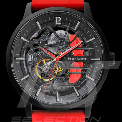 Montre automatique Pierre Lannier Paddock Fabriqué en France Rouge 341A459