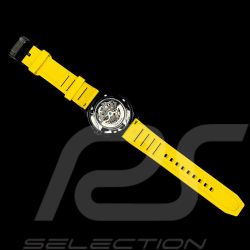 Montre automatique Pierre Lannier Paddock Fabriqué en France Jaune 341A449