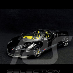 Bugatti W16 Mistral 2023 Black 1/18 Bburago 11051BK