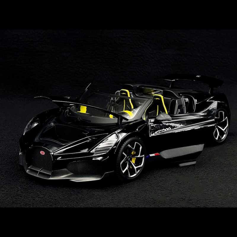 Voici la Bugatti Mistral de Bburago à l'échelle 1/18