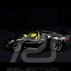 Bugatti W16 Mistral 2023 Black 1/18 Bburago 11051BK