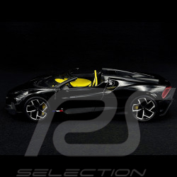 Bugatti W16 Mistral 2023 Black 1/18 Bburago 11051BK