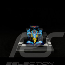 Fernando Alonso Renault R25 V10 n° 5 Vainqueur GP Bahrein 2005 F1 1/18 Minichamps 117050305