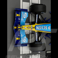 Fernando Alonso Renault R25 V10 n° 5 Sieger GP Bahrain 2005 F1 1/18 Minichamps 117050305