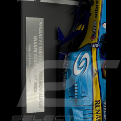 Fernando Alonso Renault R25 V10 n° 5 Vainqueur GP Bahrein 2005 F1 1/18 Minichamps 117050305