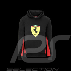 Sweatshirt Ferrari Puma Hoodie à Capuche Noir 701210922-002 - enfant