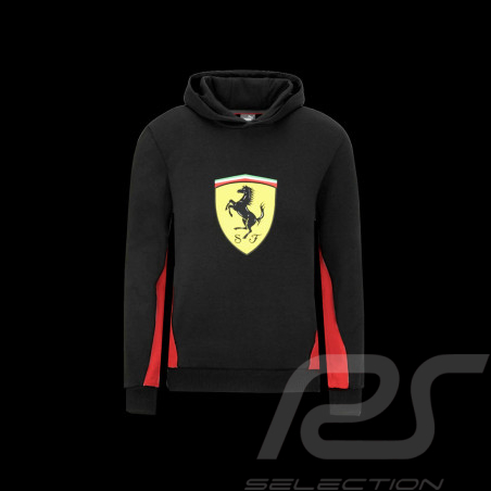 Sweatshirt Ferrari Puma Hoodie à Capuche Noir 701210922-002 - enfant