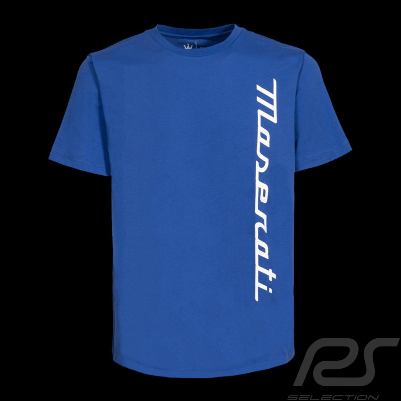 T-shirt Maserati Stampa Blue / White MA241M001BL - Men