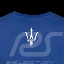T-shirt Maserati Stampa Blau / Weiß MA241M001BL - Herren