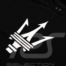 T-shirt Maserati Tridente Grande Logo Black MA241M008BK - Men