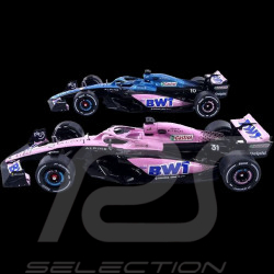 Duo Alpine A523 n° 31 & n° 10 Saison 2023 F1 1/18 Solido