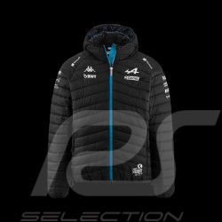 Veste Alpine Kappa F1 Team Doohan Gasly parka coupe-vent noir Kappa 341D2MW-005 - homme