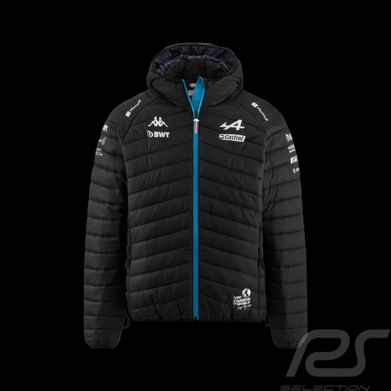 Alpine Jacke Kappa F1 Team Doohan Gasly Windjacke Parka schwarz Kappa 341D2MW-005 - Herren