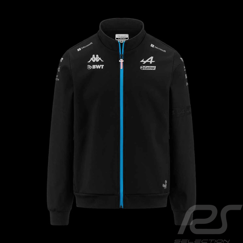 Veste Alpine F1 Team Doohan Gasly Kappa Softshell Noir 361D53W-005 - homme