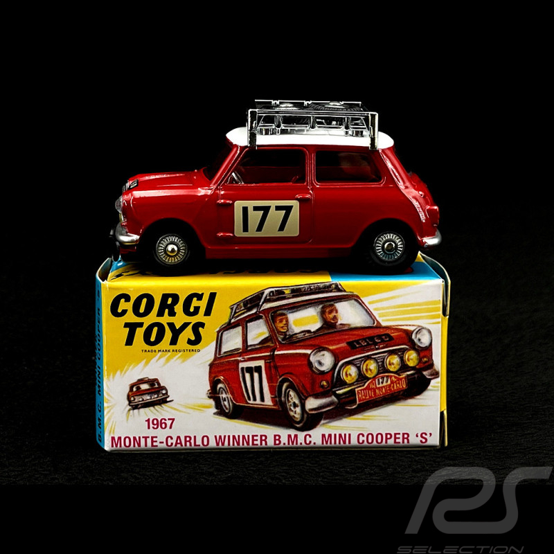 Mini Cooper S n° 177 Winner Rallye Monte Carlo 1967 1/45 Corgi Toys CD54321002