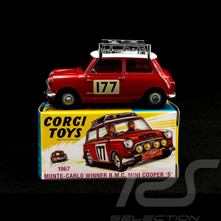 Mini Cooper S n° 177 Vainqueur Rallye Monte Carlo 1967 1/45 Corgi Toys CD54321002