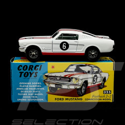 Ford Mustang Fastback 1965 Weiß 1/45 Corgi Toys CD54321007