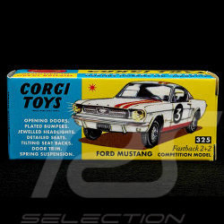 Ford Mustang Fastback 1965 Weiß 1/45 Corgi Toys CD54321007