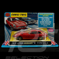 Jaguar 4.3l E-Type 1970 Red 1/43 Corgi Toys CD54321012