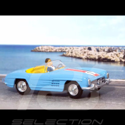 Mercedes-Benz 300SL Roadster Cabrio 1958 Blau 1/46 Corgi Toys CD54321013