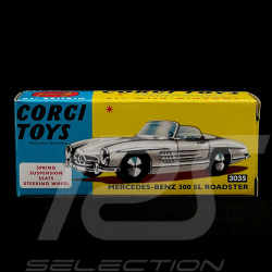 Mercedes-Benz 300SL Roadster Cabrio 1958 Blau 1/46 Corgi Toys CD54321013