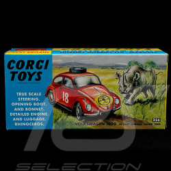 Volkswagen Beetle Rallye Safari n° 18 1954 1/44 Corgi Toys CD54321019