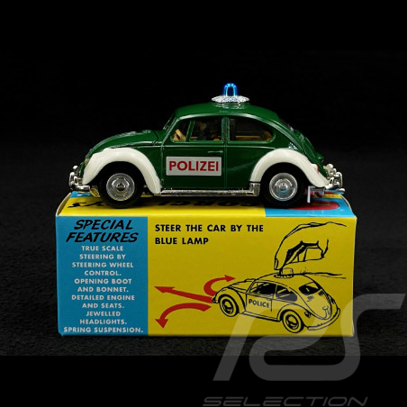 Volkswagen Coccinelle Police Allemande 1977 Vert 1/45 Corgi Toys CD54321028