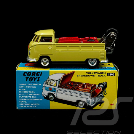 Volkswagen Combi Dépanneuse 1960 Jaune 1/47 Corgi Toys CD54321038