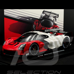 Porsche 919 Street Weissach Package 2017 Red / White 1/18 Spark WAP0210190RSTR