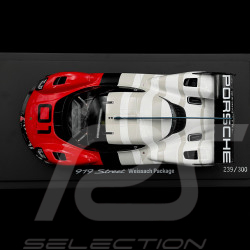 Porsche 919 Street Weissach Package 2017 Red / White 1/18 Spark WAP0210190RSTR