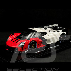 Porsche 919 Street Weissach Package 2017 Red / White 1/18 Spark WAP0210190RSTR