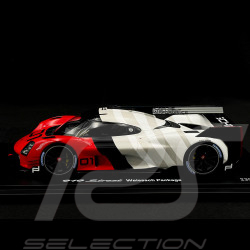 Porsche 919 Street Weissach Package 2017 Red / White 1/18 Spark WAP0210190RSTR